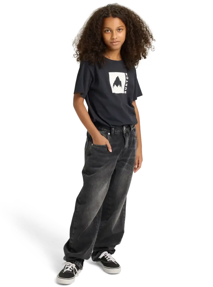 BURTON BURTON Kids' Classic Mountain Ss T-Shirt True Black
