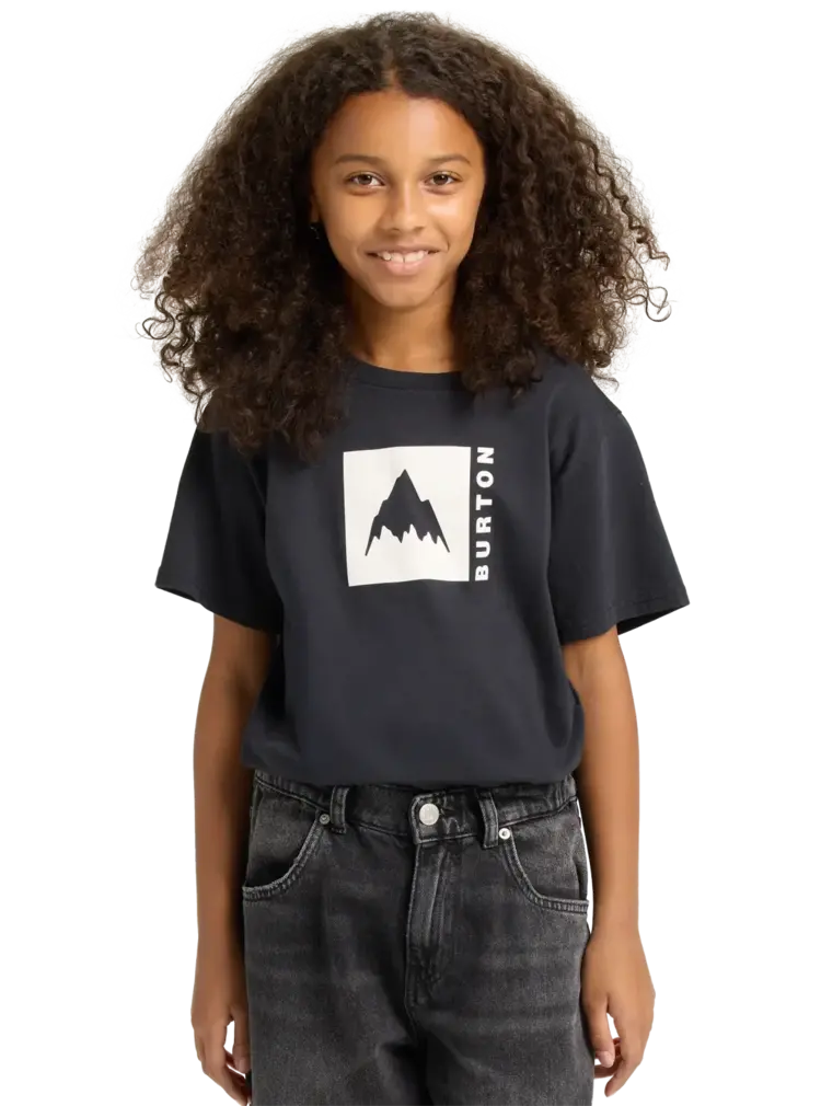 BURTON BURTON Kids' Classic Mountain High Short Sleeve T-Shirt True Black
