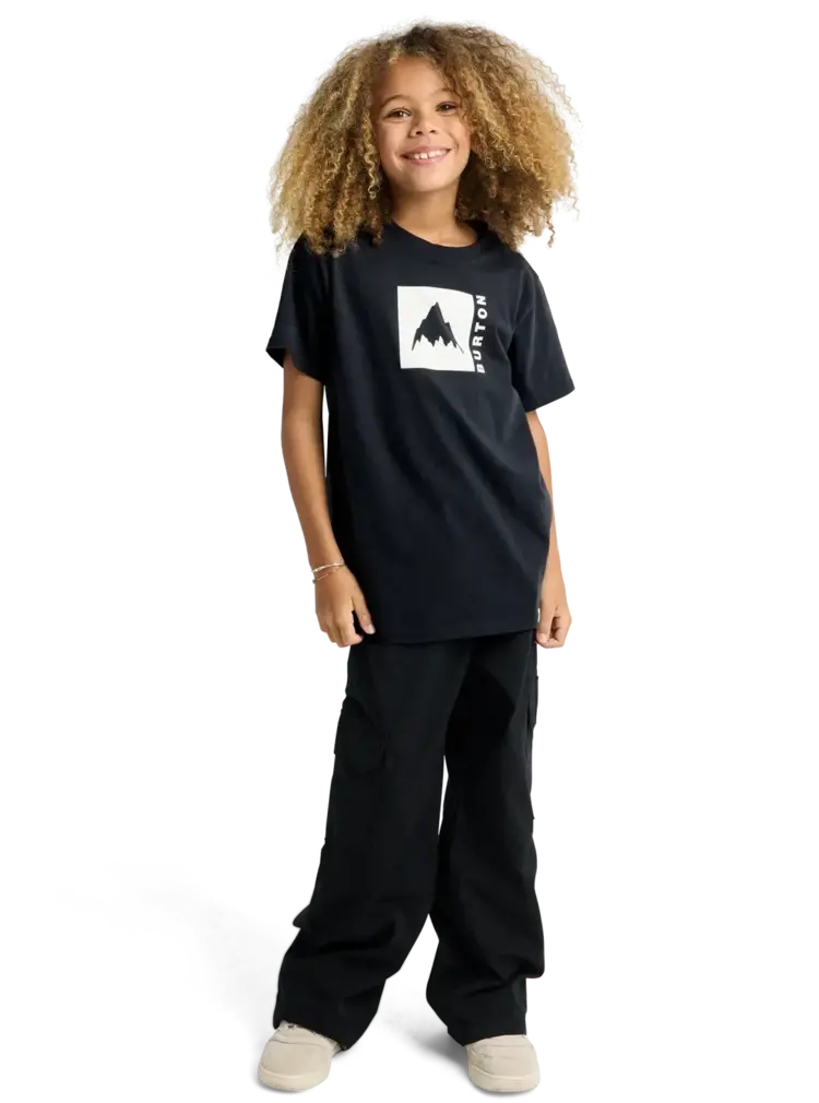 BURTON BURTON Kids' Classic Mountain High Short Sleeve T-Shirt True Black