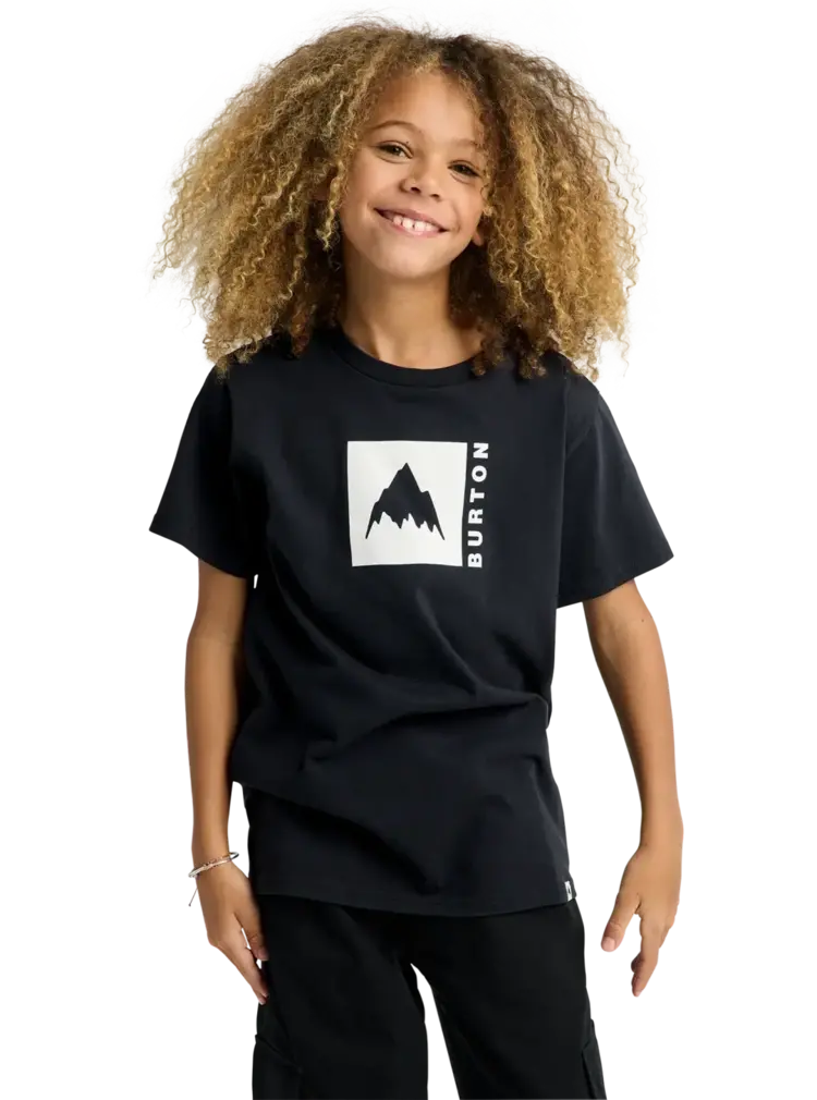 BURTON BURTON Kids' Classic Mountain Ss T-Shirt True Black