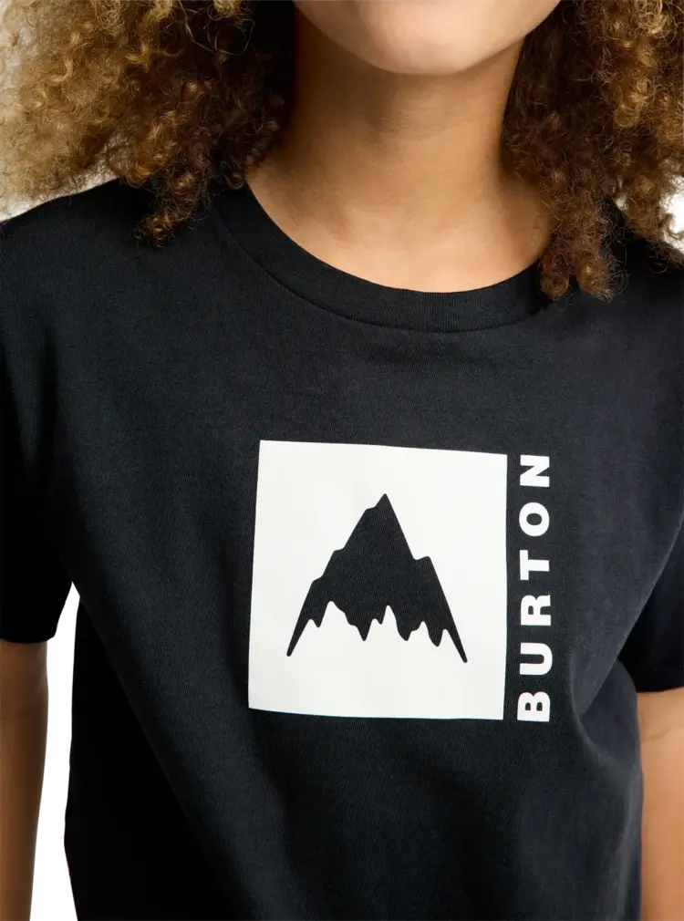 BURTON BURTON Kids' Classic Mountain Ss T-Shirt True Black