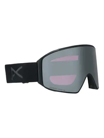 ANON ANON M4 Goggles (Cylindrical) + Bonus Lens + Mfi Face Mask Smoke / Perceive Sunny Onyx / Perceive Variable Violet