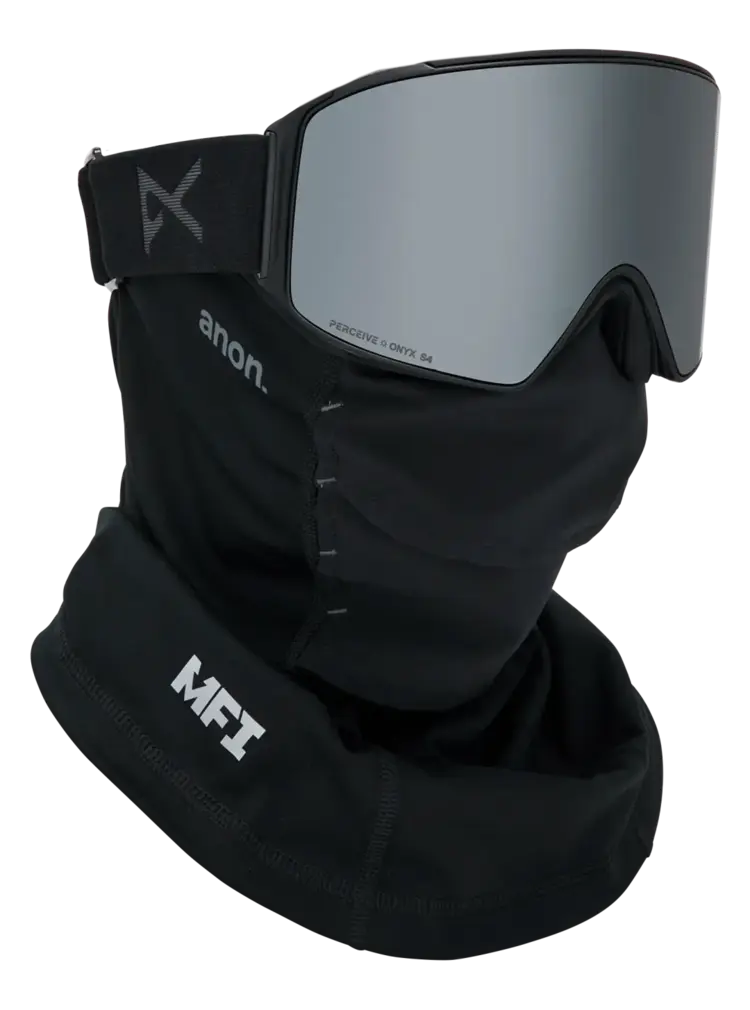 ANON ANON M4 Goggles (Cylindrical) + Bonus Lens + Mfi Face Mask Smoke / Perceive Sunny Onyx / Perceive Variable Violet