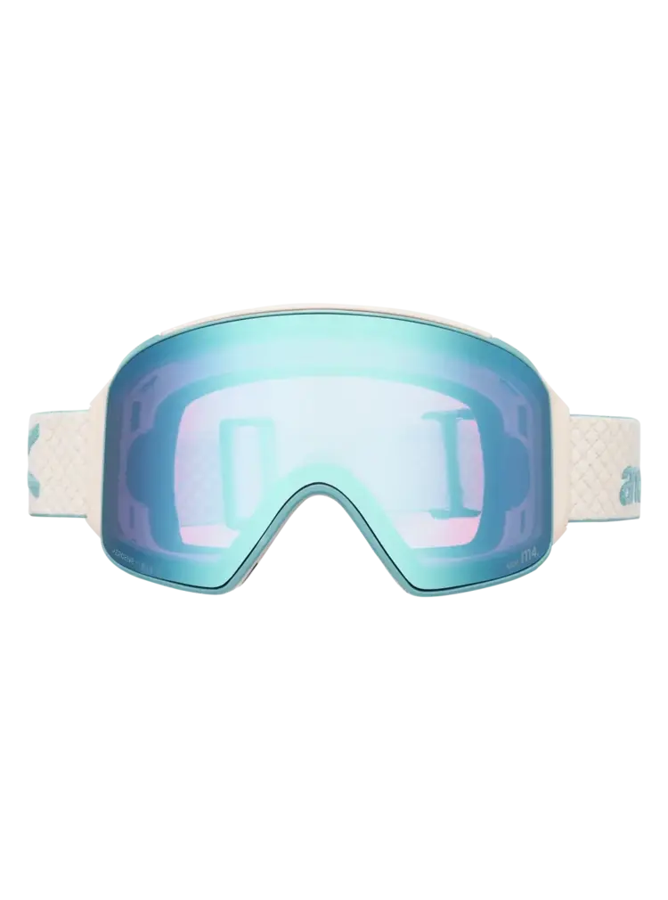 ANON ANON M4S Goggles (Cylindrical) + Bonus Lens + Mfi Face Mask Oat / Perceive Variable Blue / Perceive Cloudy Pink