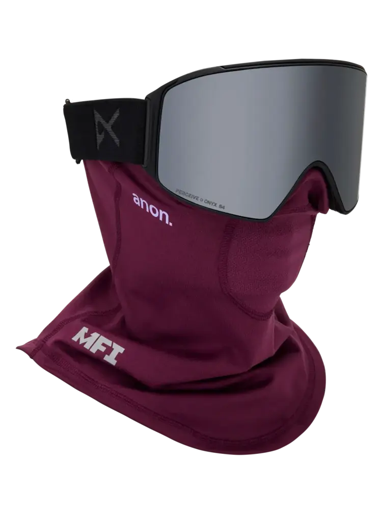 ANON ANON Mfi Lightweight Neck Warmer Deep Cherry