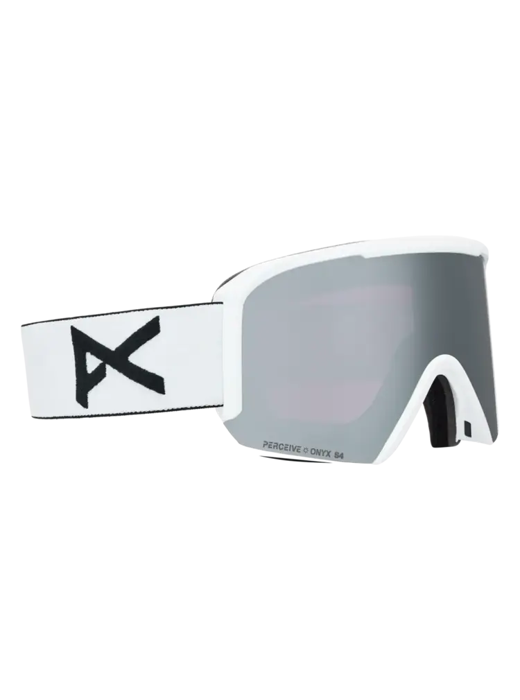 ANON ANON Nesa S Goggles White / Perceive Sunny Onyx / Perceive Cloudy Burst