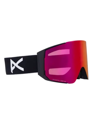 ANON ANON Sync Goggles + Bonus Lens + Mfi Face Mask Black / Perceive Sunny Red / Perceive Cloudy Burst