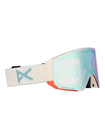 ANON ANON Sync Goggles + Bonus Lens + Mfi Face Mask Oat / Perceive Variable Blue / Perceive Cloudy Pink