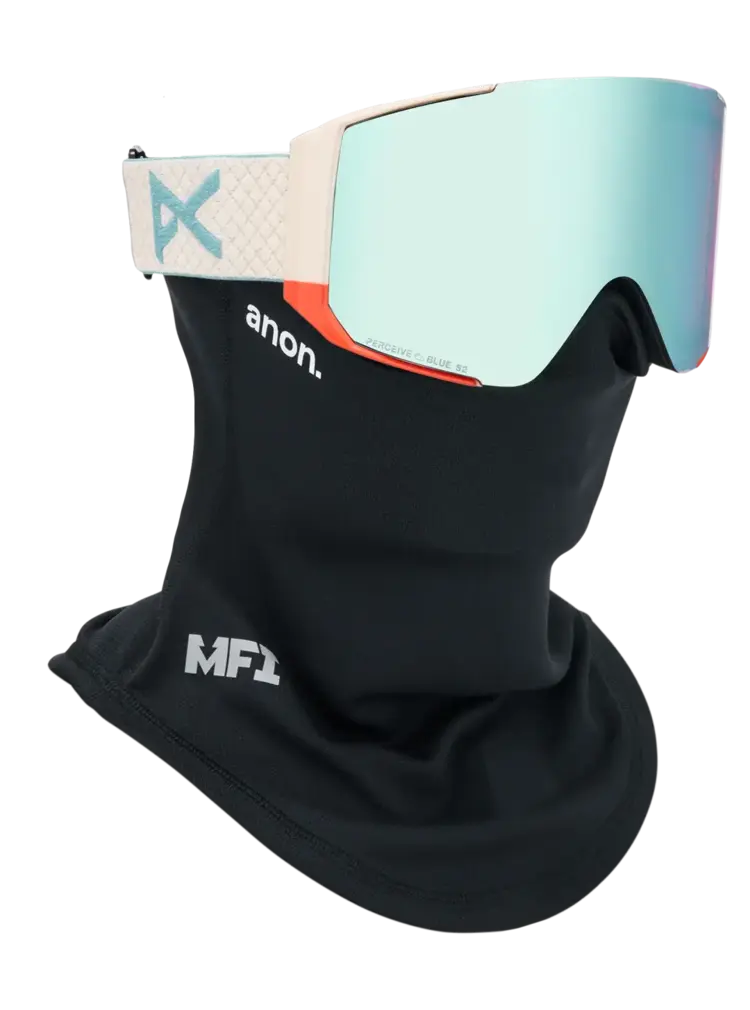 ANON ANON Sync Goggles + Bonus Lens + Mfi Face Mask Oat / Perceive Variable Blue / Perceive Cloudy Pink