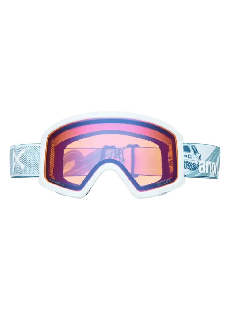 ANON ANON Tracker 2.0 Goggles + Mfi Face Mask Mountain Party / Blue Amber