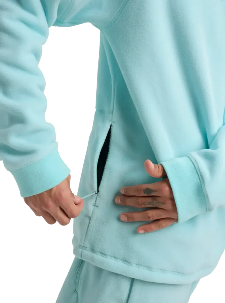BURTON BURTON Cinder Crewneck Fleece Light Teal