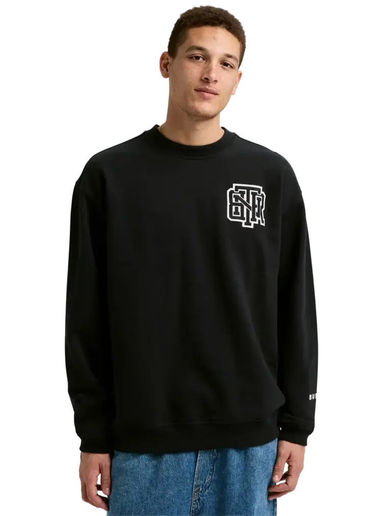 BURTON BURTON Collegiate Crew Sweatshirt True Black