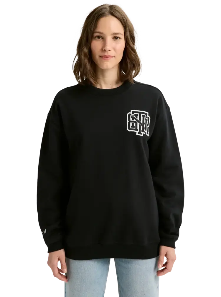 BURTON BURTON Collegiate Crew Sweatshirt True Black