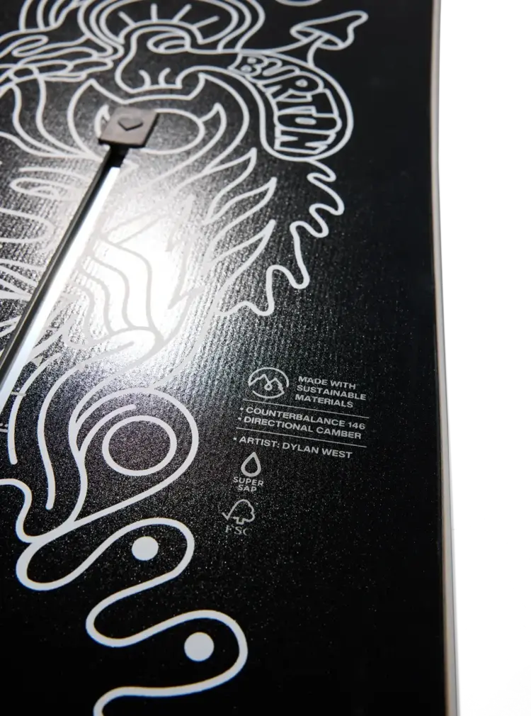 BURTON BURTON Counterbalance Snowboard Hallucinate