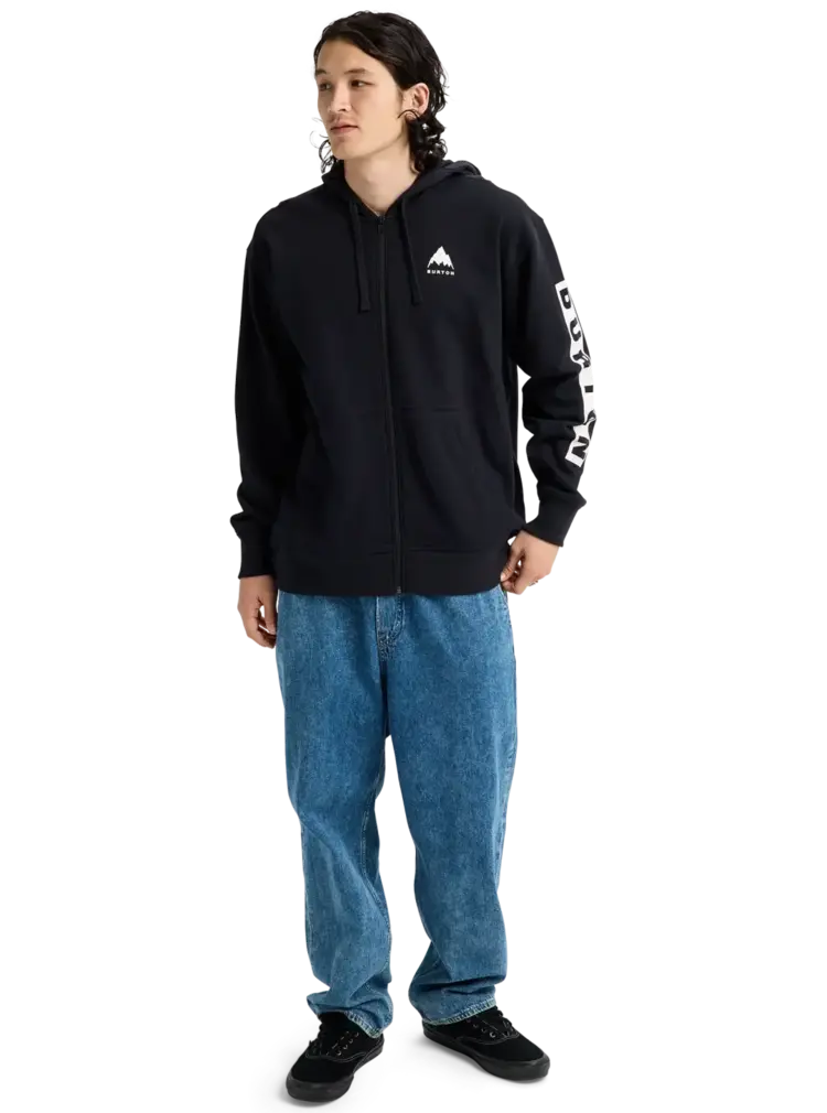 BURTON BURTON Elite Full Zip Hoodie True Black