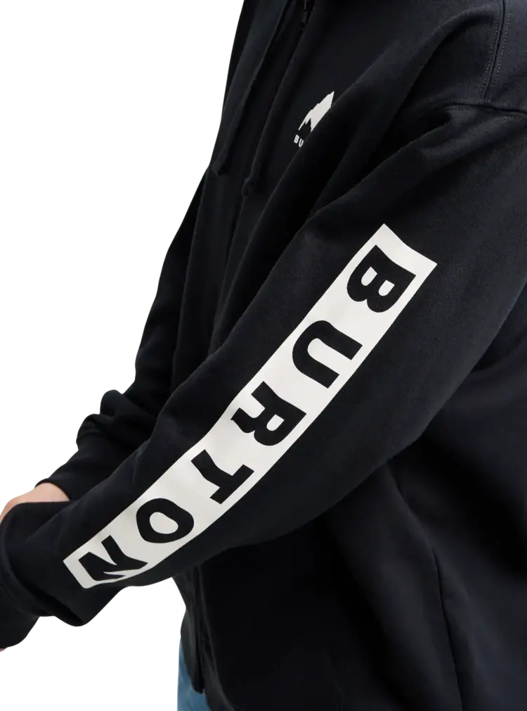 BURTON BURTON Elite Full Zip Hoodie True Black