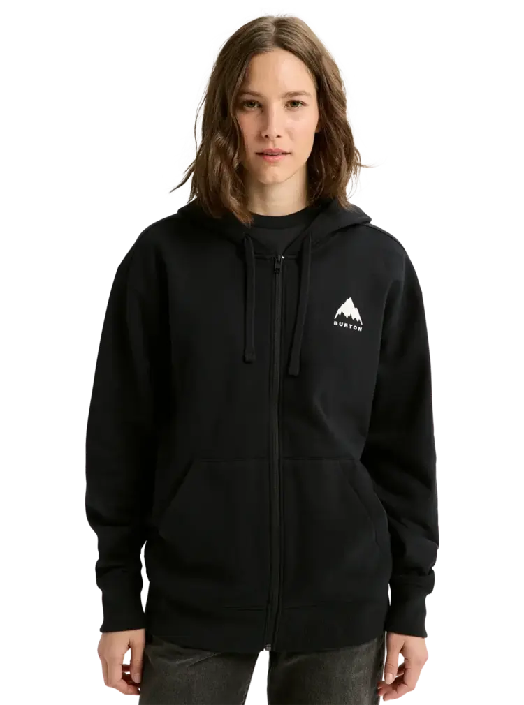 BURTON BURTON Elite Full Zip Hoodie True Black