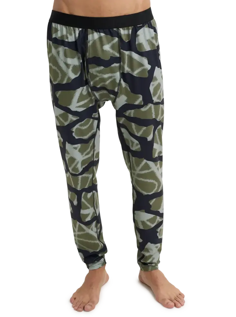 BURTON BURTON Men's Midweight Base Layer Pants Graffiti Camo