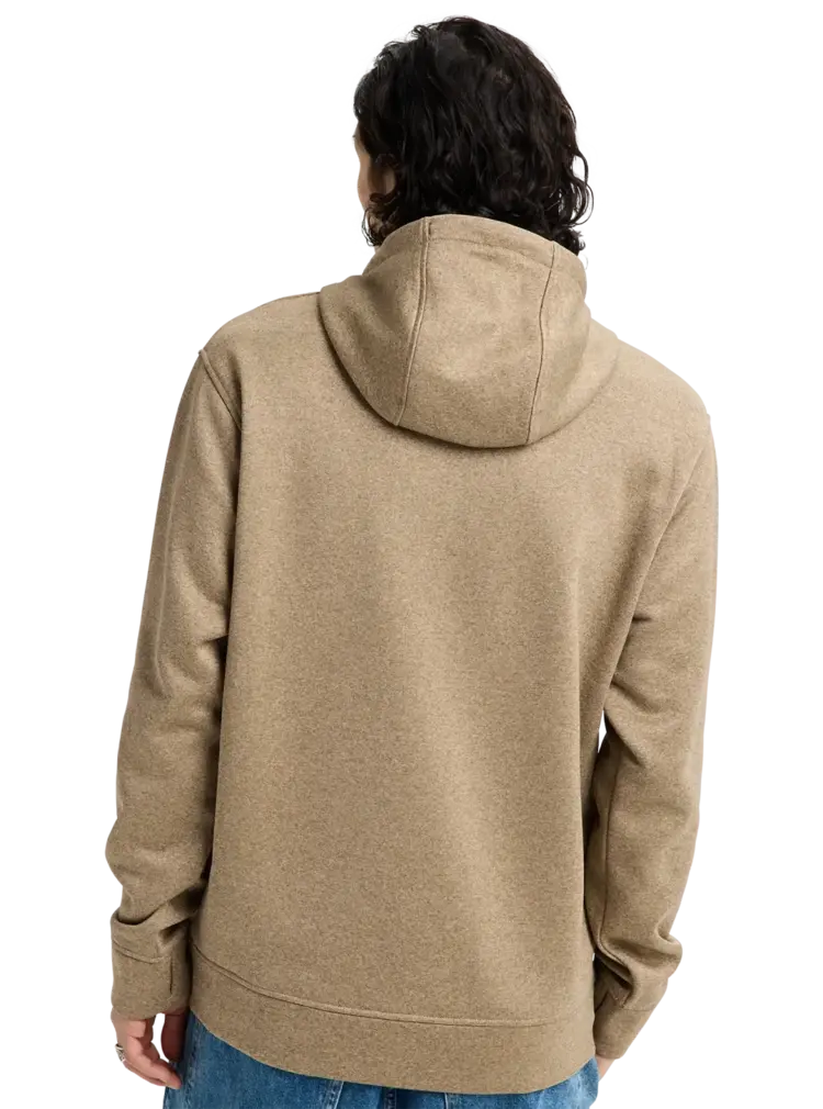 BURTON BURTON Men's Oak Pullover Hoodie Summit Taupe Heather