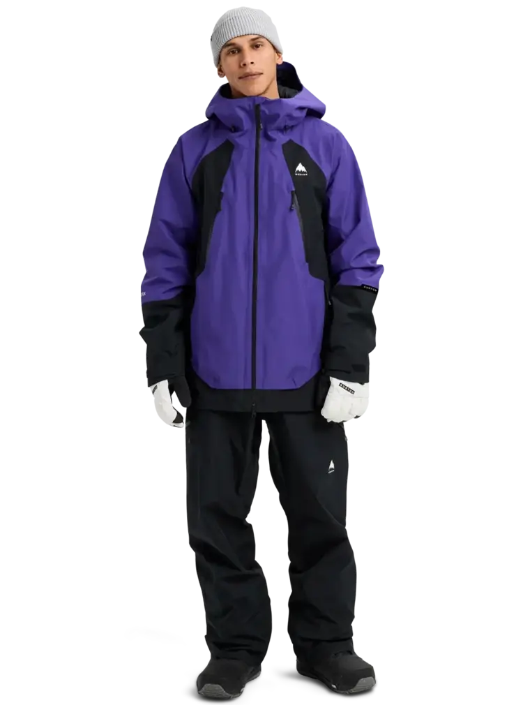BURTON BURTON Men's Reserve Gore-Tex 2L Jacket Prism Violet/True Black