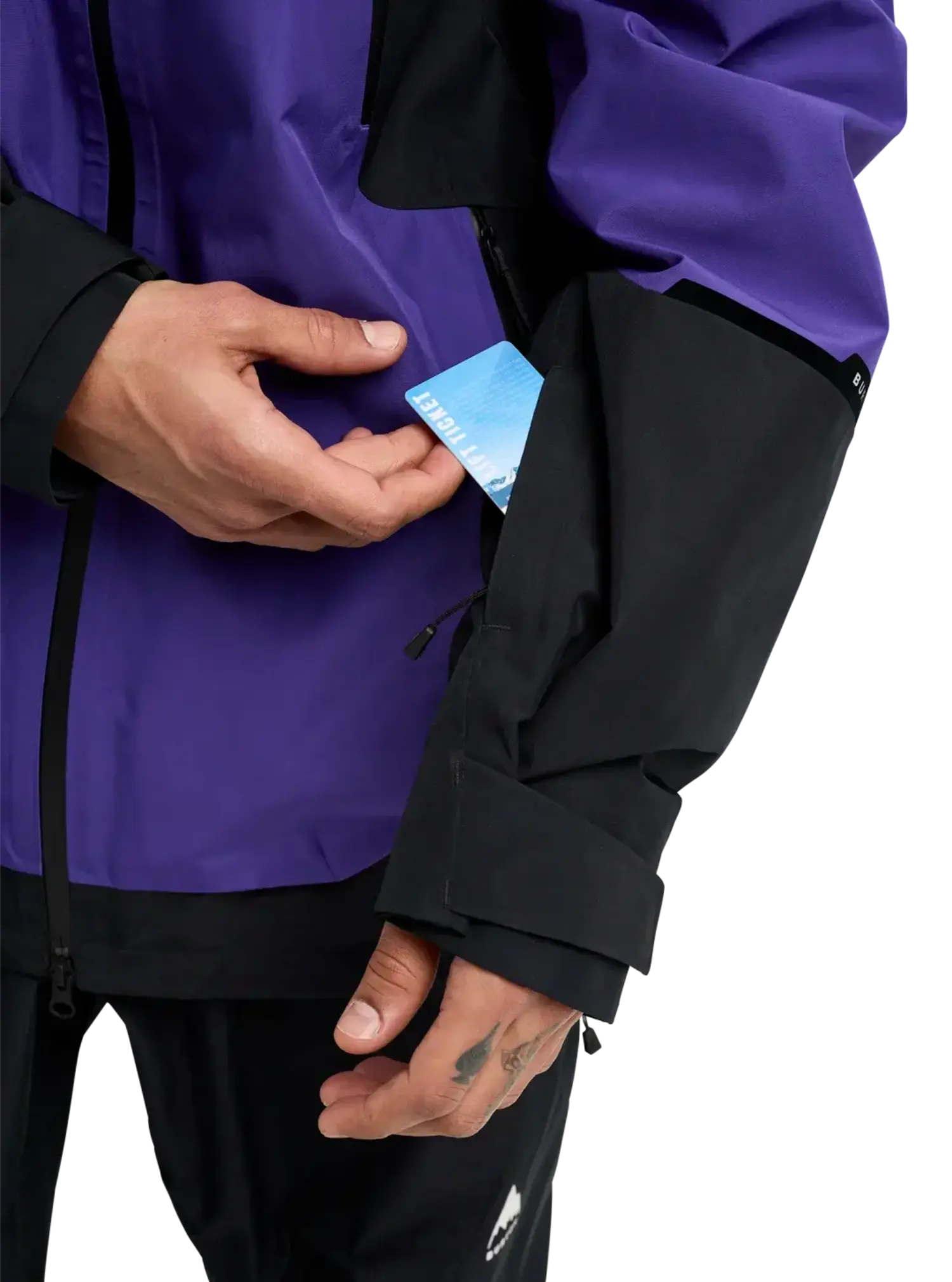 BURTON Men's Reserve Gore-Tex 2L Jacket Prism Violet/True Black