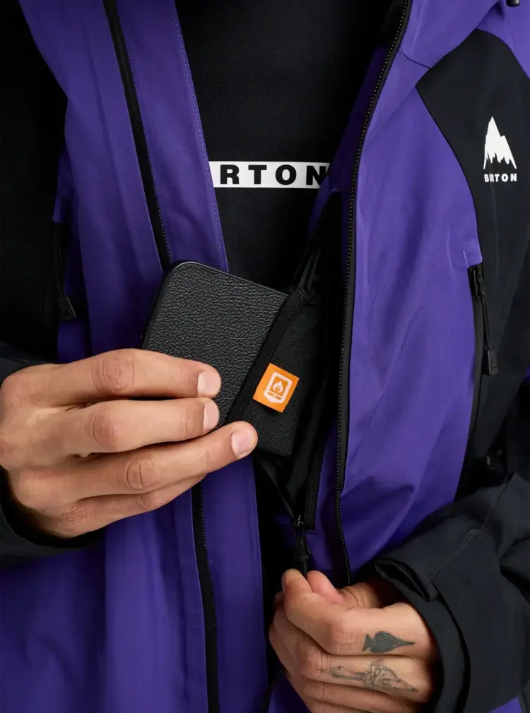 BURTON BURTON Men's Reserve Gore-Tex 2L Jacket Prism Violet/True Black