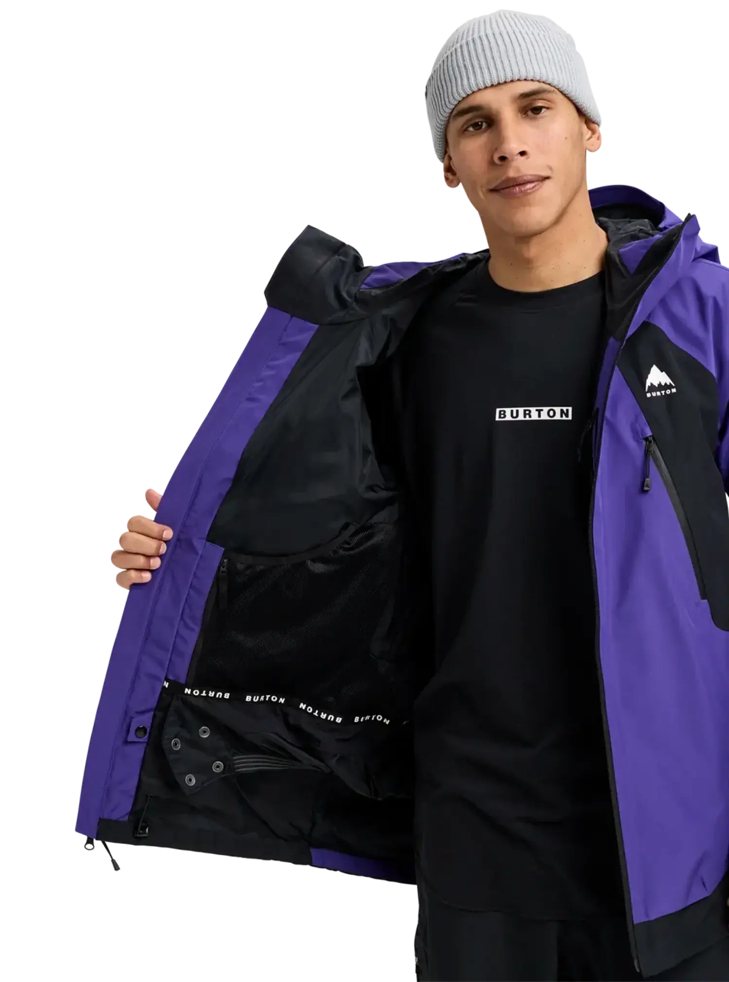 BURTON Men's Reserve Gore-Tex 2L Jacket Prism Violet/True Black