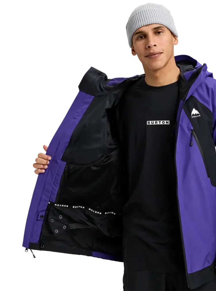 BURTON BURTON Men's Reserve Gore-Tex 2L Jacket Prism Violet/True Black