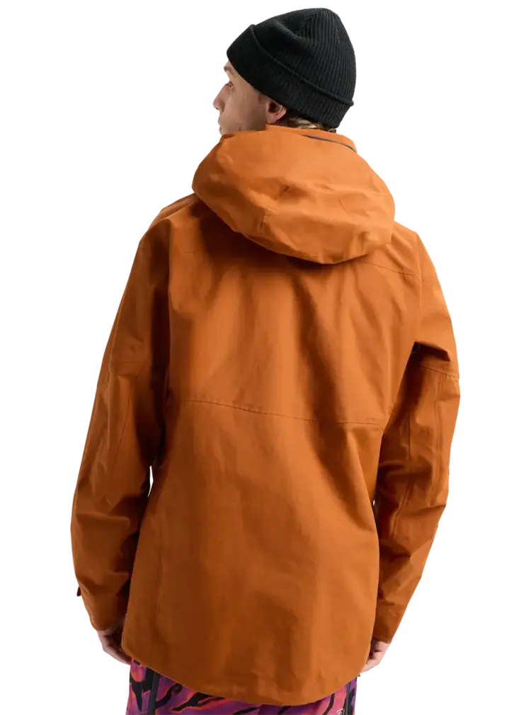 BURTON BURTON Men's [AK] Swash Goreâ€‘Tex 2L Jacket Chestnut Brown