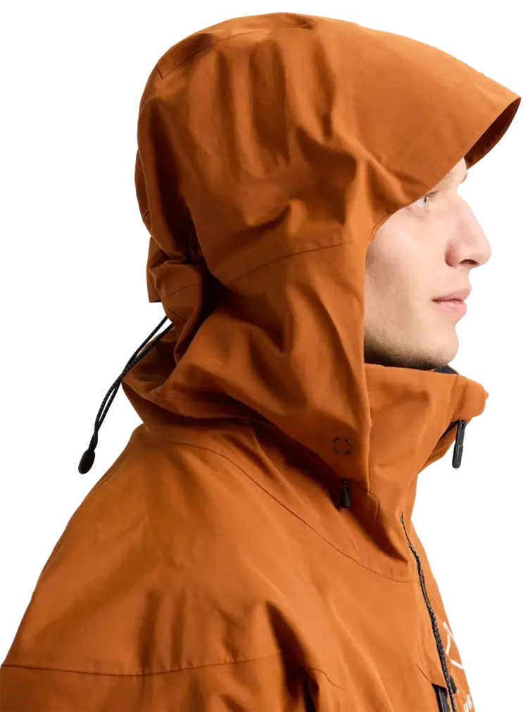 BURTON BURTON Men's [AK] Swash Goreâ€‘Tex 2L Jacket Chestnut Brown