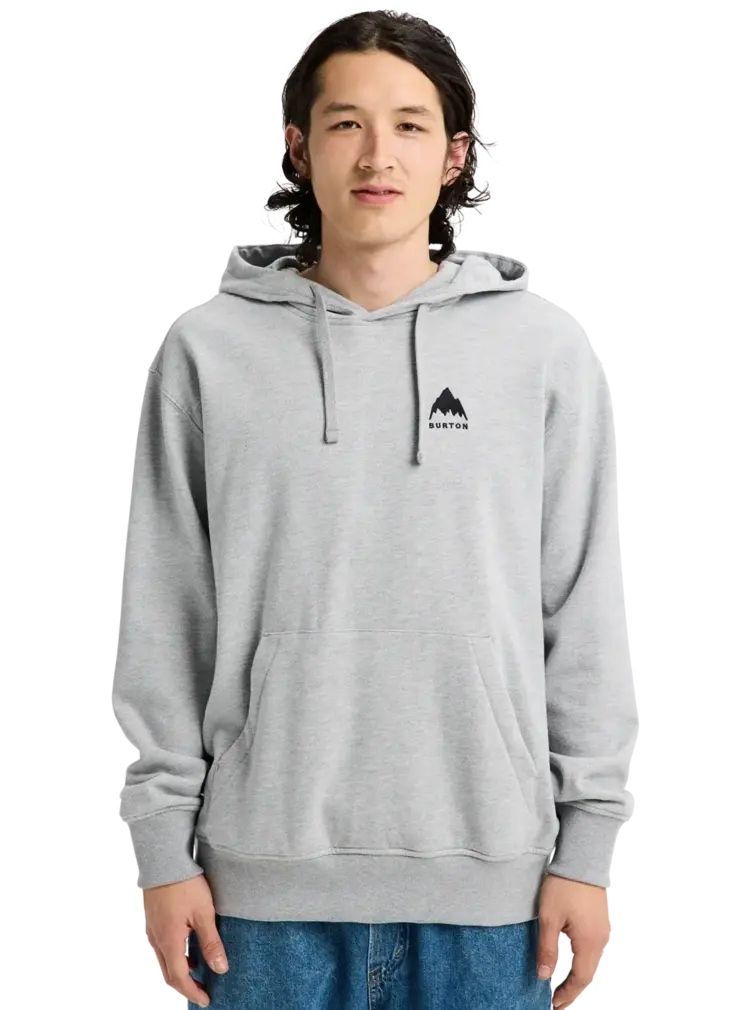BURTON BURTON Mountain Pullover Hoodie Gray Heather