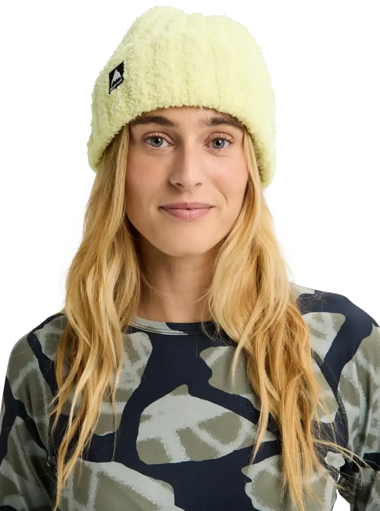 BURTON BURTON Plush Beanie Glow Yellow Green