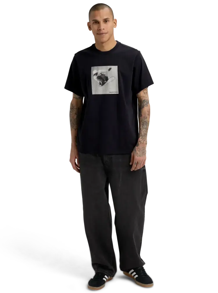 BURTON BURTON Sidehit Short Sleeve T-Shirt True Black