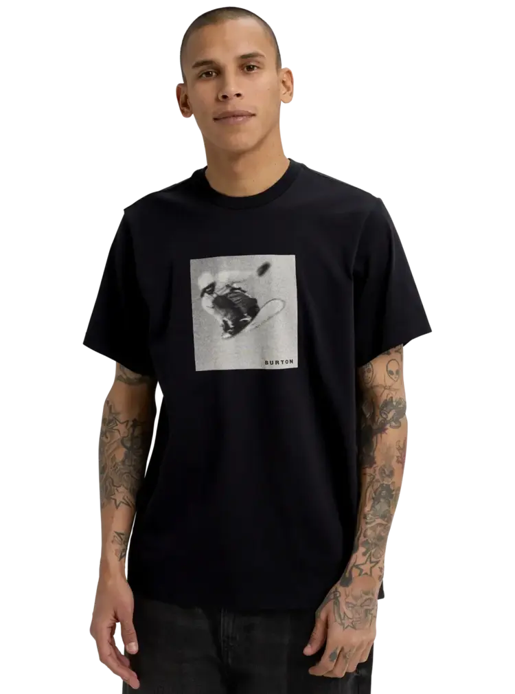 BURTON BURTON Sidehit Short Sleeve T-Shirt True Black