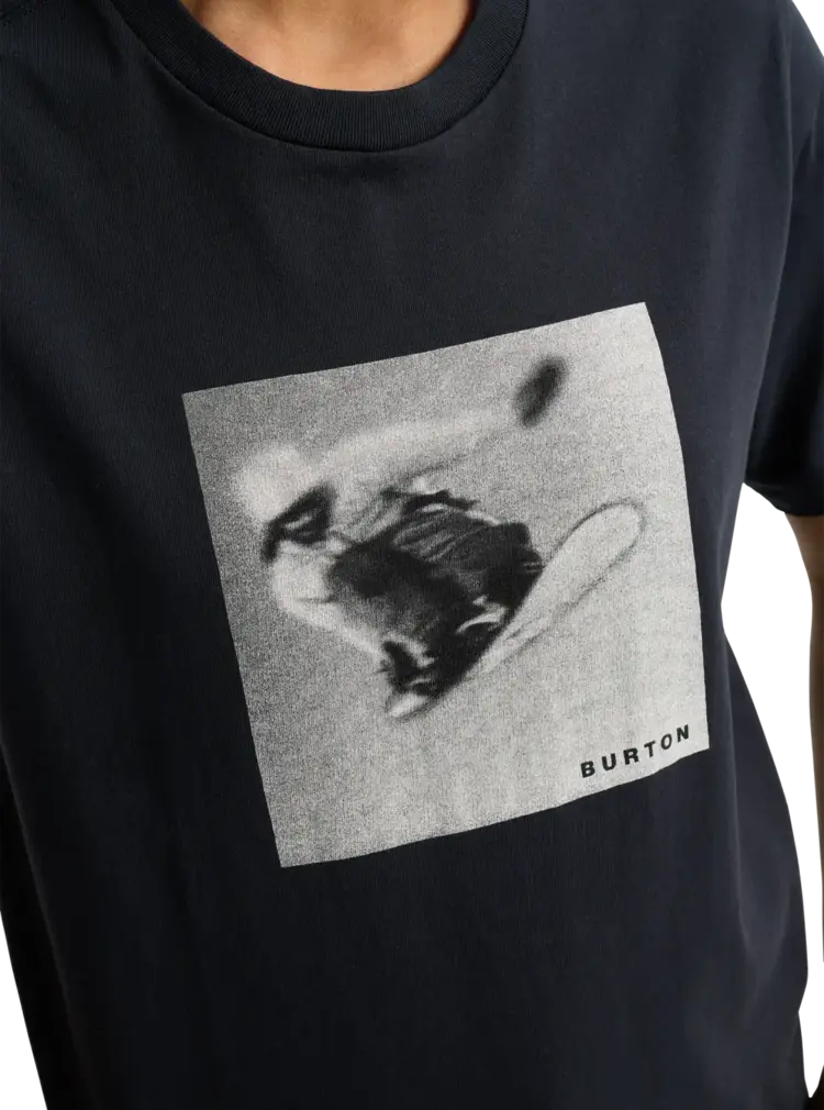 BURTON BURTON Sidehit Short Sleeve T-Shirt True Black