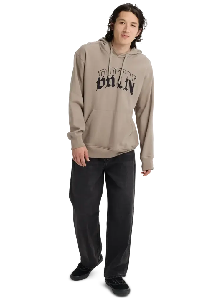 BURTON BURTON Varsity Pull-Over Hoodie Summit Taupe