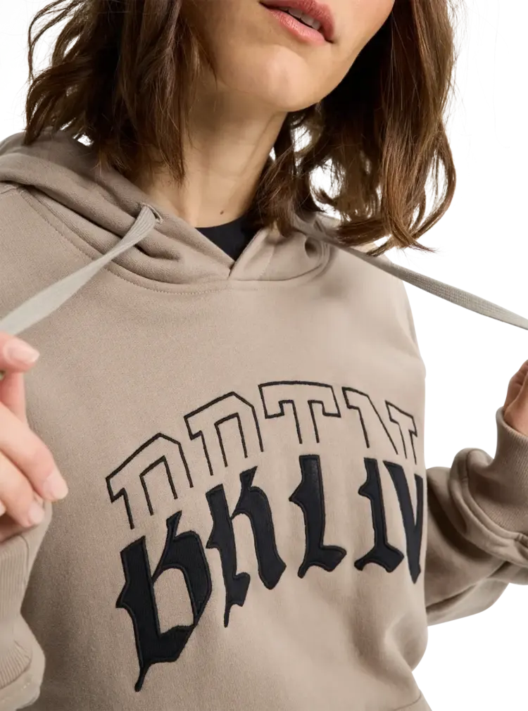 BURTON BURTON Varsity Pull-Over Hoodie Summit Taupe