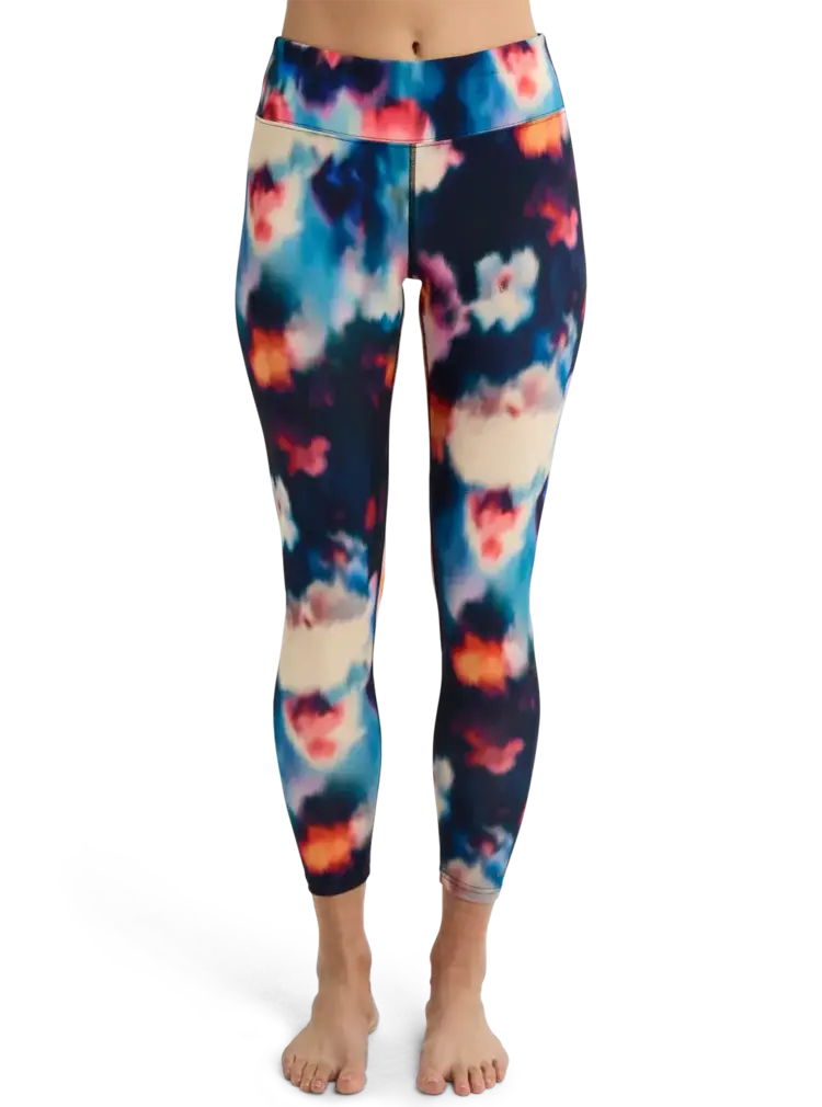 BURTON BURTON Women's Midweight Base Layer Pants Floral Blur