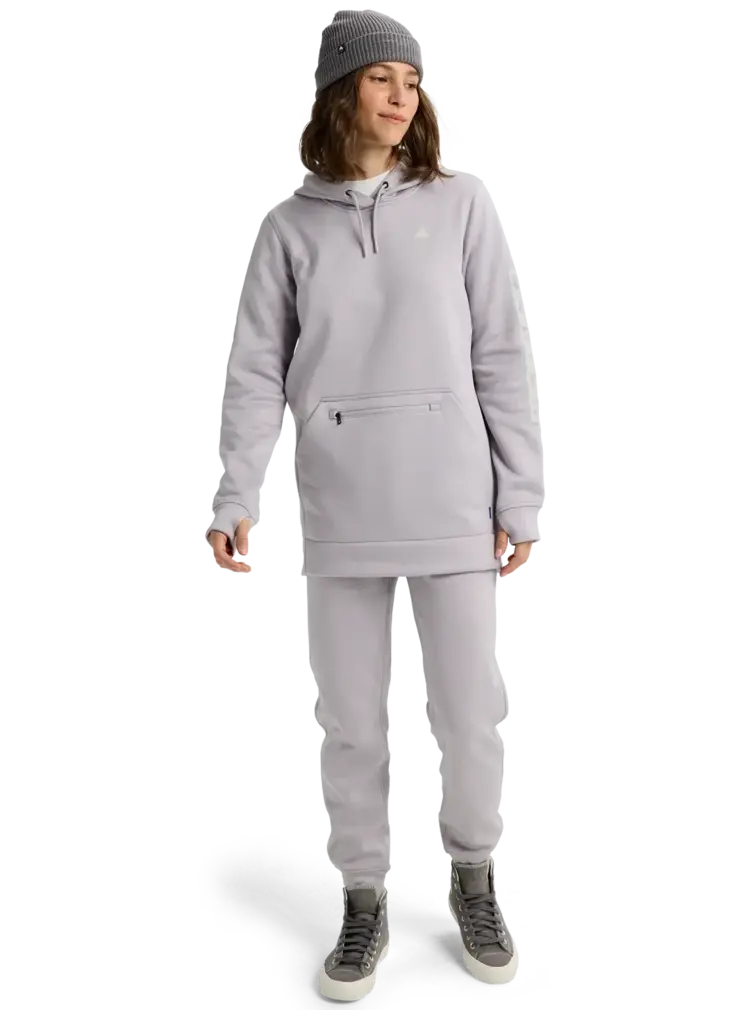BURTON BURTON Women's Oak Long Pullover Hoodie Washed Lavender Heather