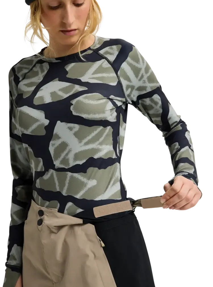 BURTON BURTON Women's Reserve 2L Relaxed Pants Summit Taupe/True Black