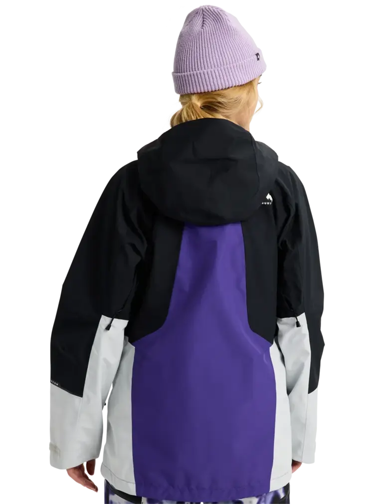 BURTON BURTON Women's Reserve Gore-Tex 2L Jacket Prism Violet/True Black/Gray Cloud