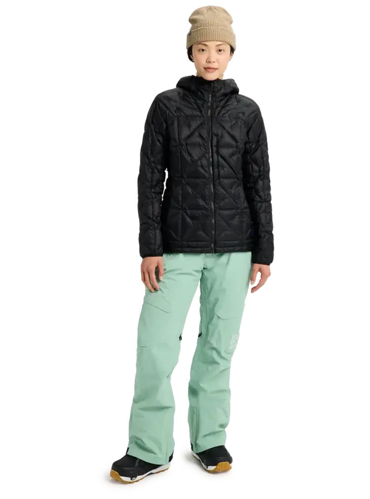 BURTON BURTON Women's [AK] Baker Down Hooded Jacket True Black