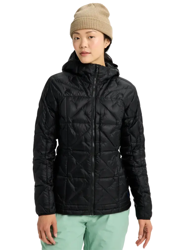 BURTON BURTON Women's [AK] Baker Down Hooded Jacket True Black