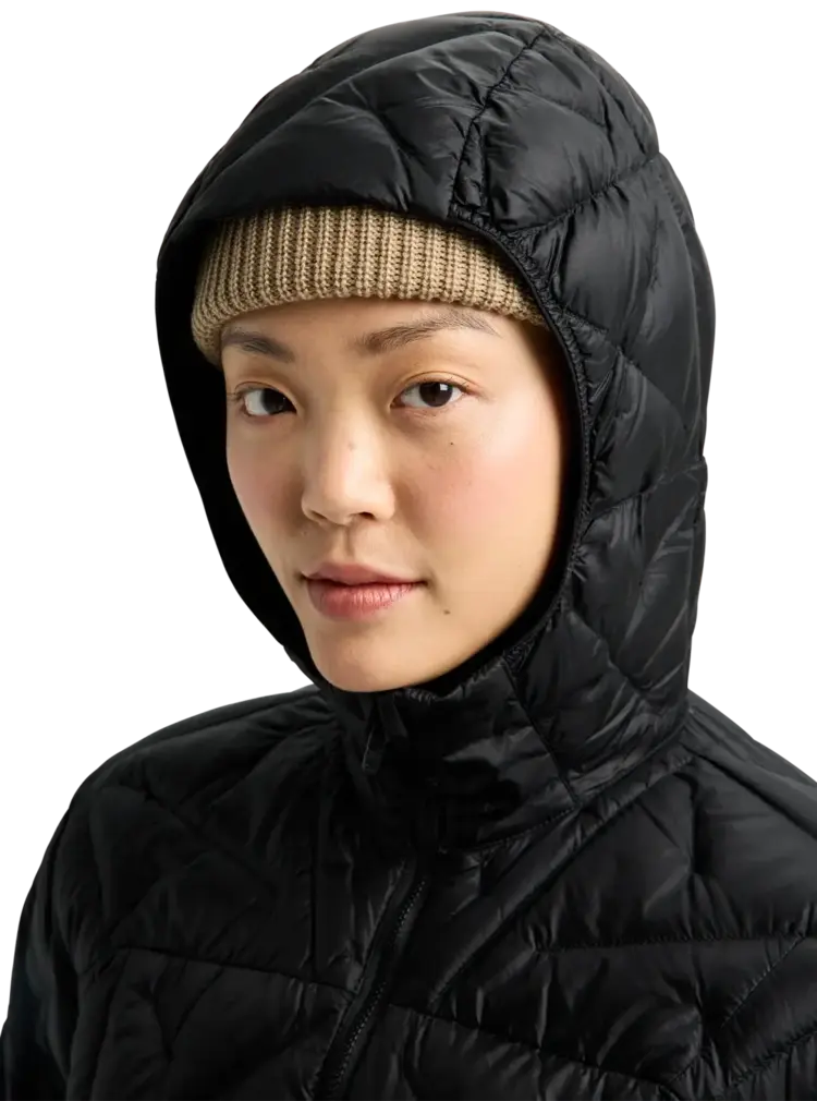 BURTON BURTON Women's [AK] Baker Down Hooded Jacket True Black