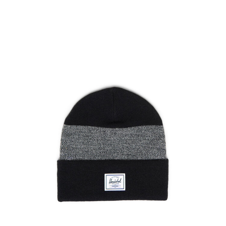 HERSCHEL HERSCHEL Elmer Pattern Beanie Black/Heather Black Cs