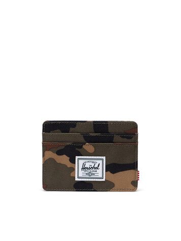 HERSCHEL HERSCHEL Charlie Cardholder Woodland Camo