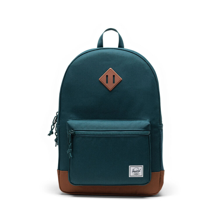 HERSCHEL HERSCHEL Herschel Heritage Youth Backpack Dark Sea/Saddle Brown