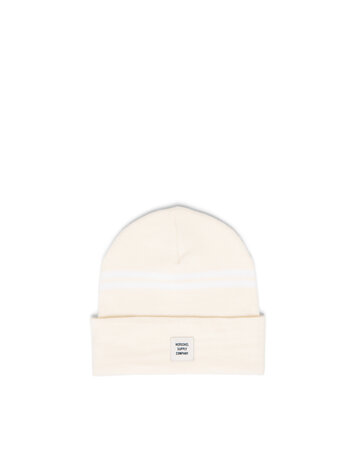 HERSCHEL HERSCHEL Abbott Pattern Beanie Vintage White Rs