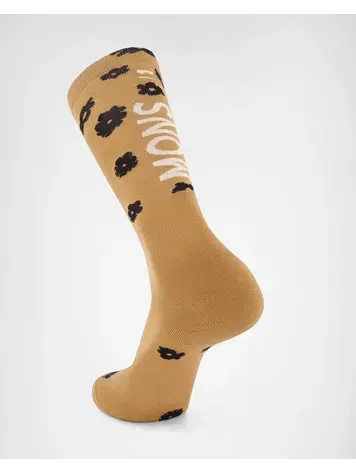 MONS ROYALE MONS ROYALE Atlas Merino Snow Sock Aoraki Lily Toffee