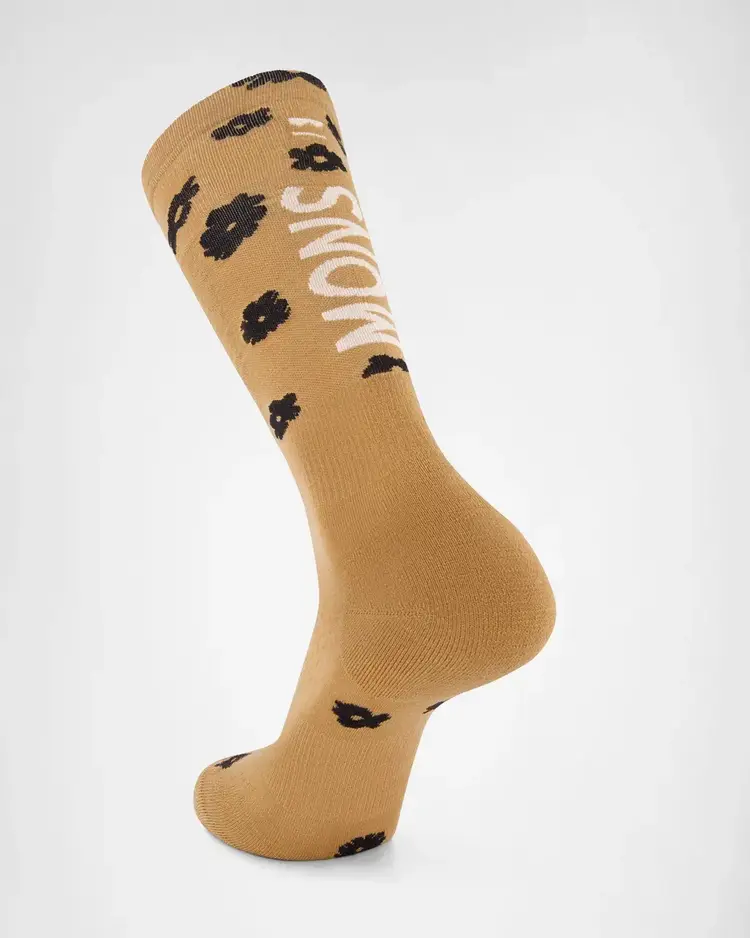MONS ROYALE MONS ROYALE Atlas Merino Snow Sock Aoraki Lily Toffee